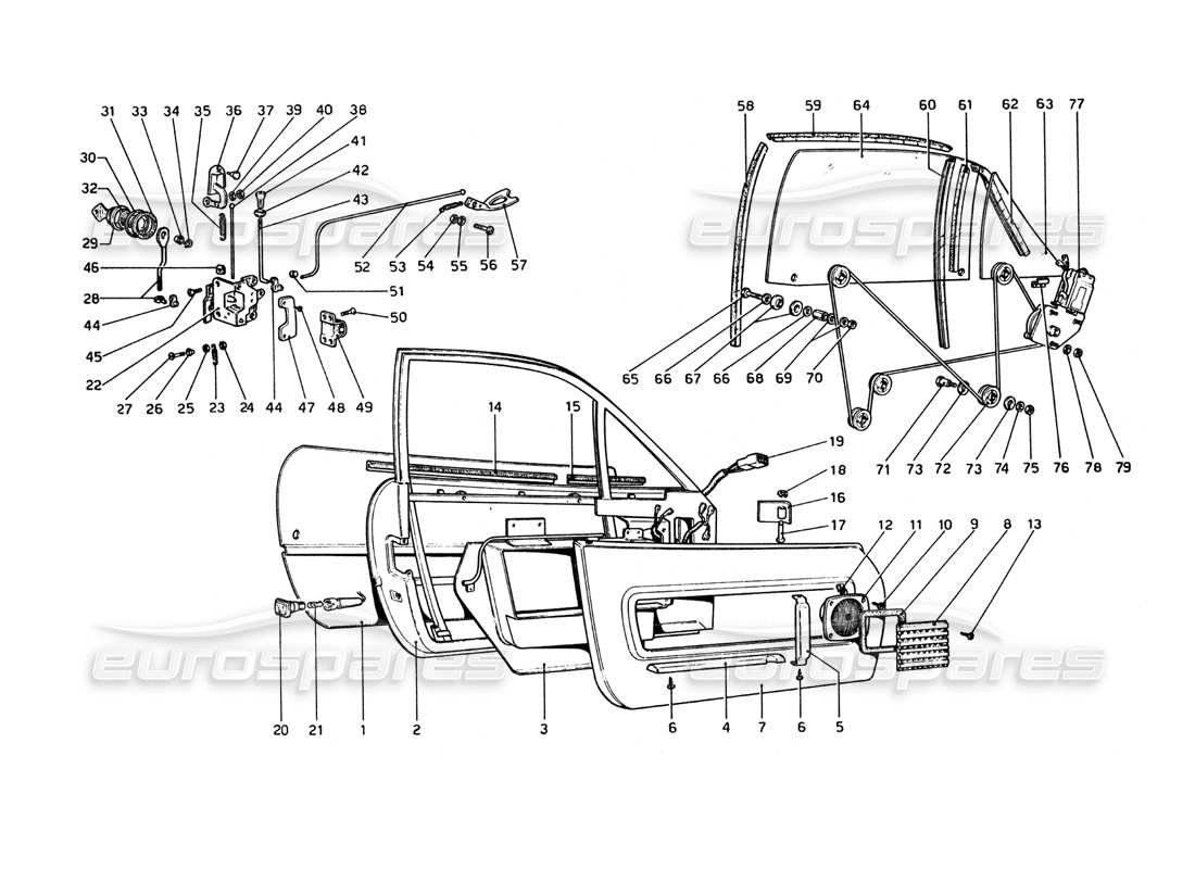 Part diagram containing part number 50137801