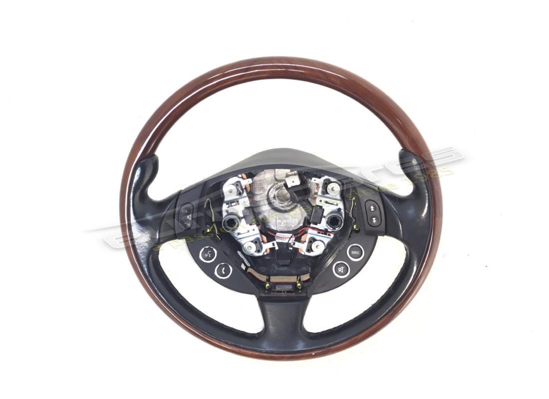 USED Maserati STEERING WHEEL WALNUT BRIARWOOD-B . PART NUMBER 27328100 (1)