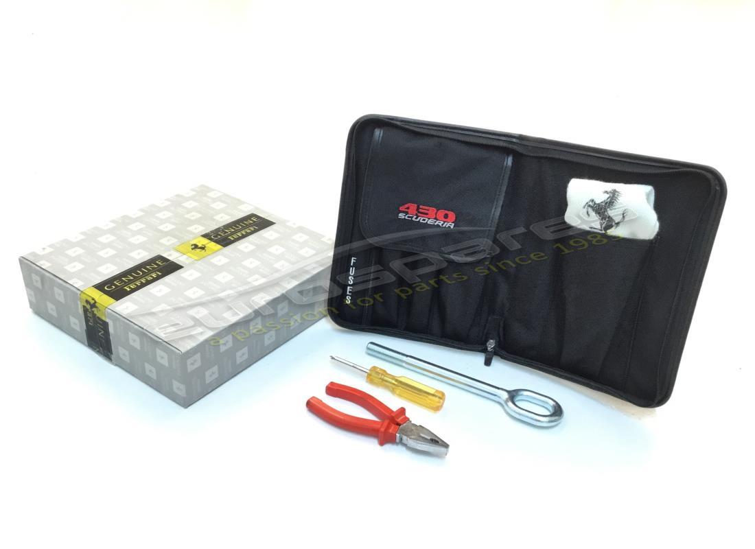 NEW Ferrari COMPLETE TOOL KIT BAG. PART NUMBER 244310 (1)