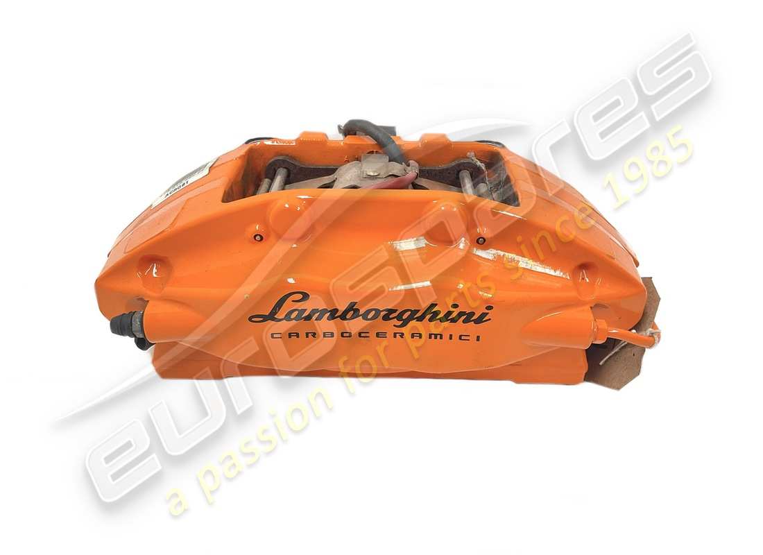 USED Lamborghini SLIDING-CALIPER CERAMIC ORANGE . PART NUMBER 4T0615406CE (1)