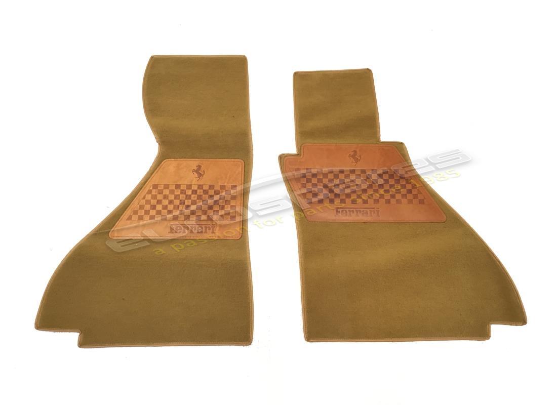 NEW (OTHER) Ferrari MONDIAL T CPE RHD FLOOR MAT TAN PER PR . PART NUMBER 95999628 (1)