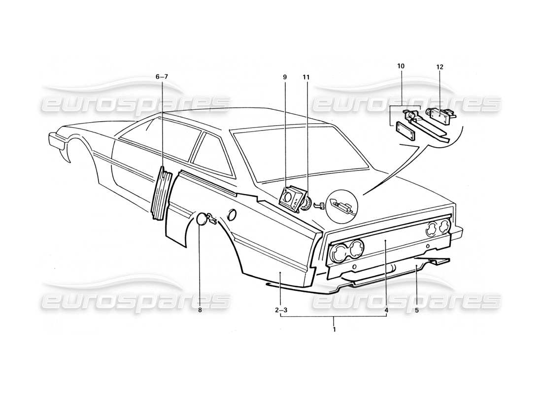 part diagram containing part number mc6153
