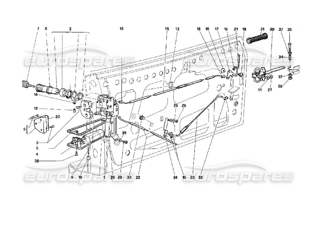 part diagram containing part number 63402500