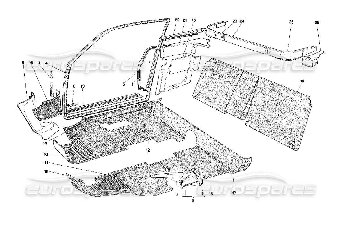part diagram containing part number 62959600