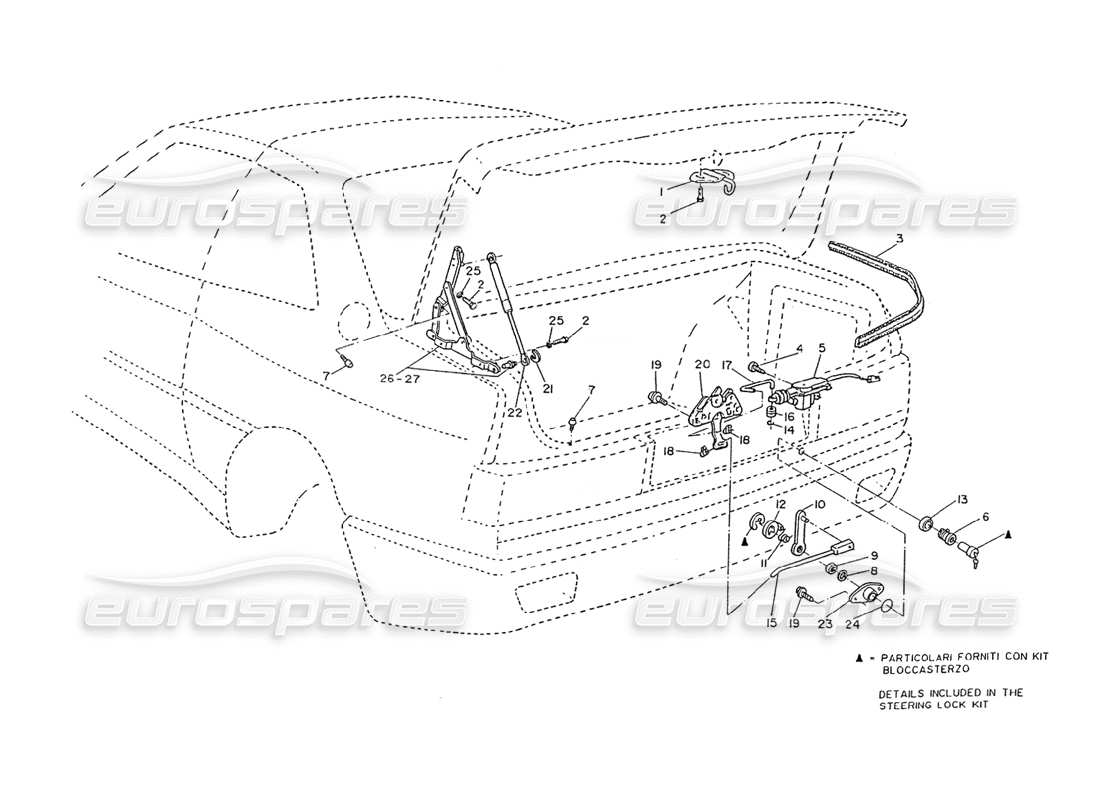 part diagram containing part number 364700116