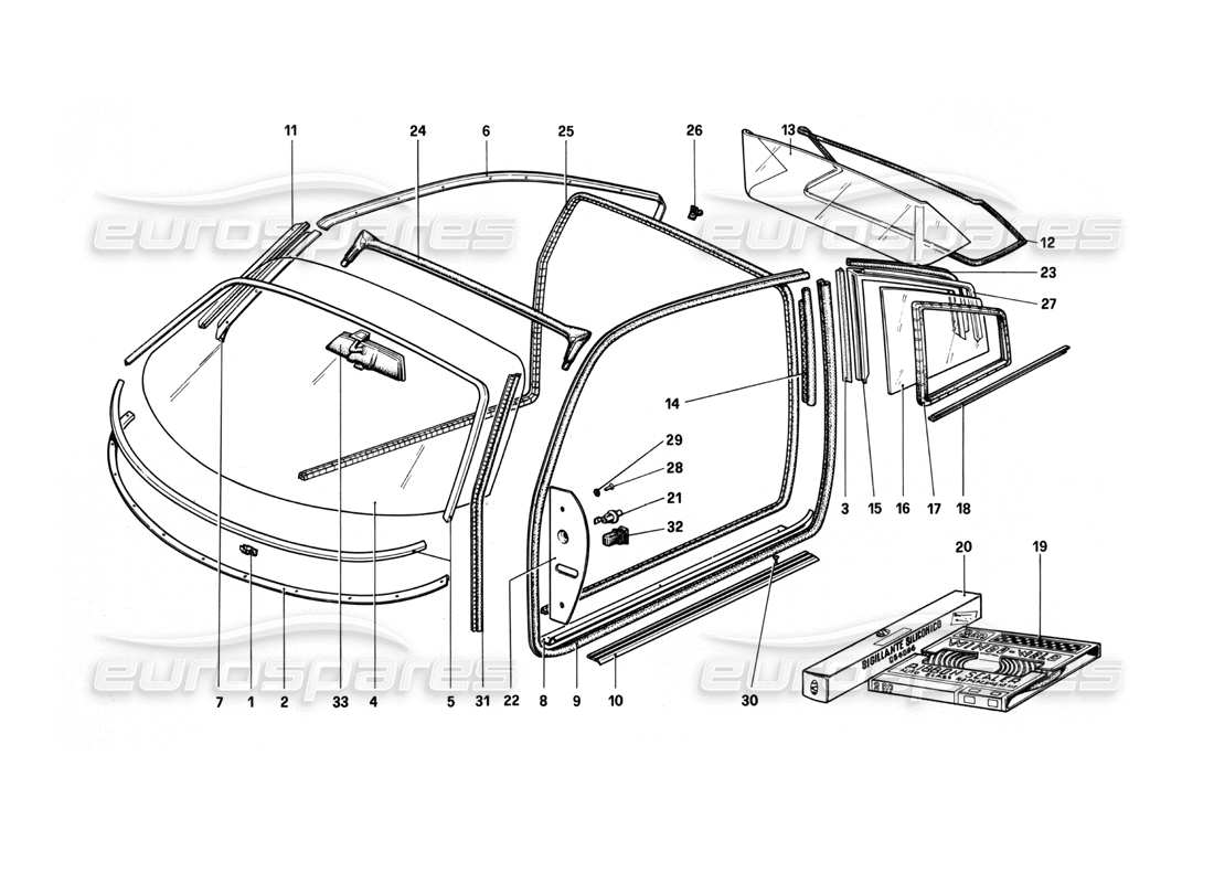 part diagram containing part number 60522800