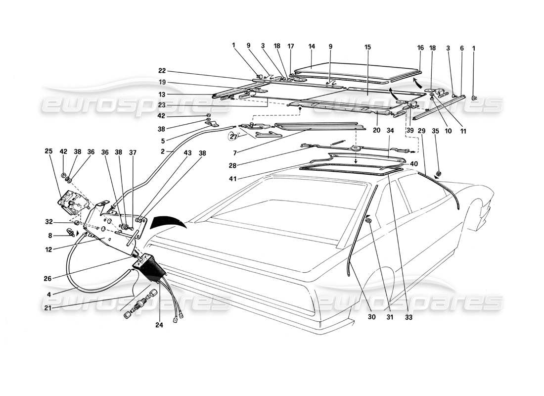 part diagram containing part number 60963100