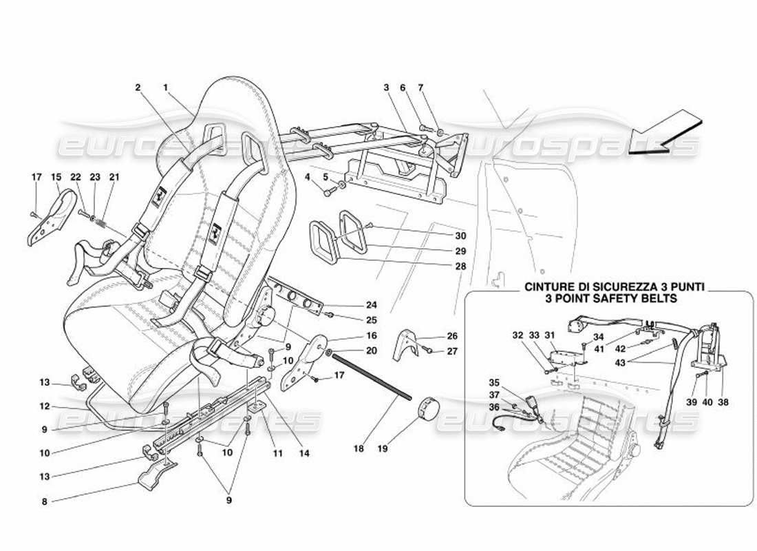 part diagram containing part number 67342700