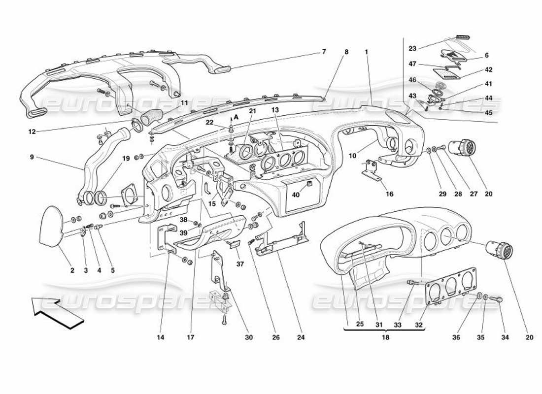 part diagram containing part number 66616800