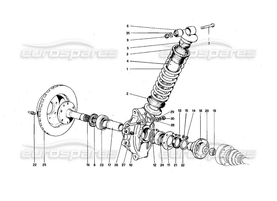 part diagram containing part number 104458/a