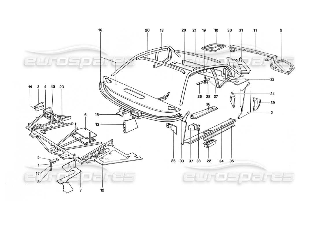 part diagram containing part number 50009901