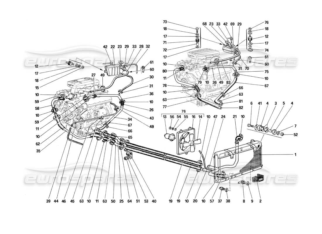 part diagram containing part number 61084800