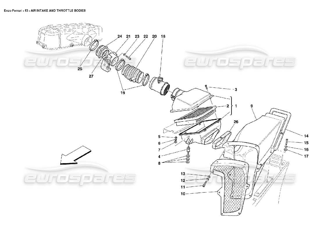 part diagram containing part number 66926200