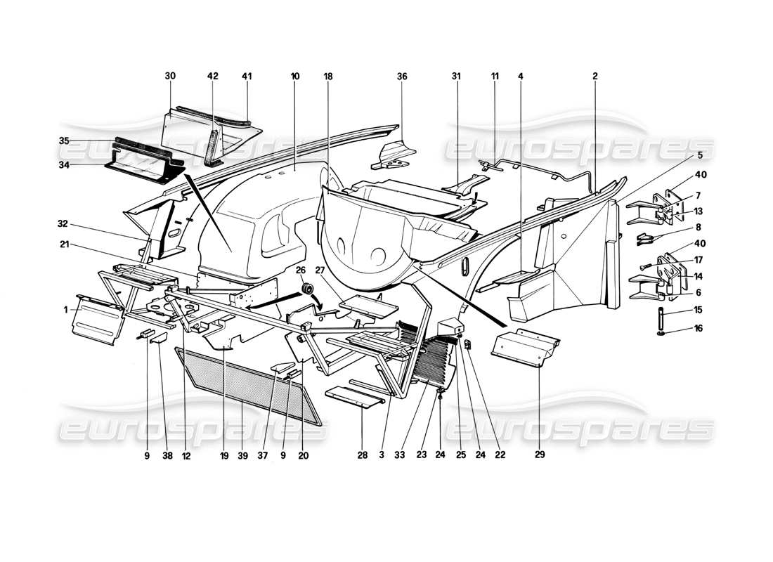 part diagram containing part number 60787400