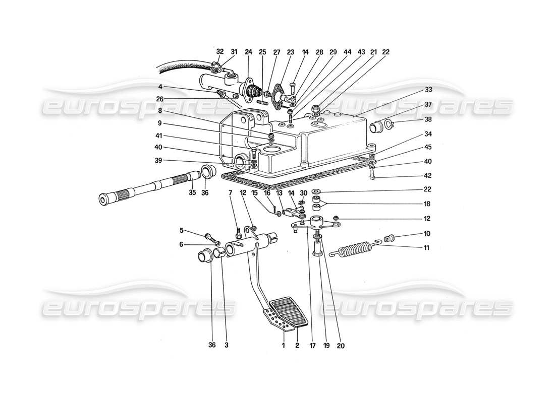 part diagram containing part number 121233