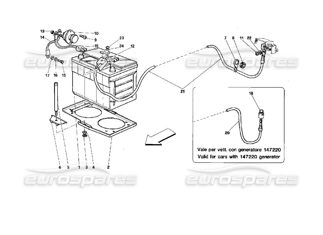 part diagram containing part number 148819
