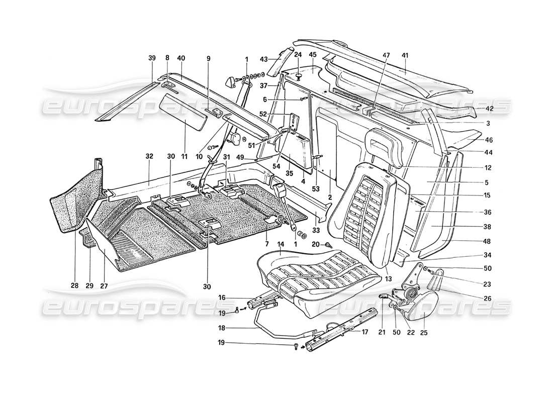 part diagram containing part number 61663300