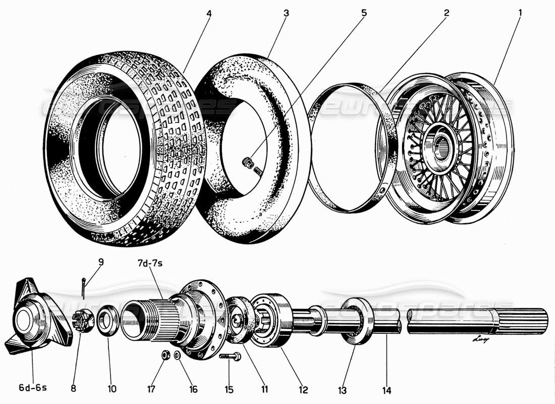 part diagram containing part number 95850318