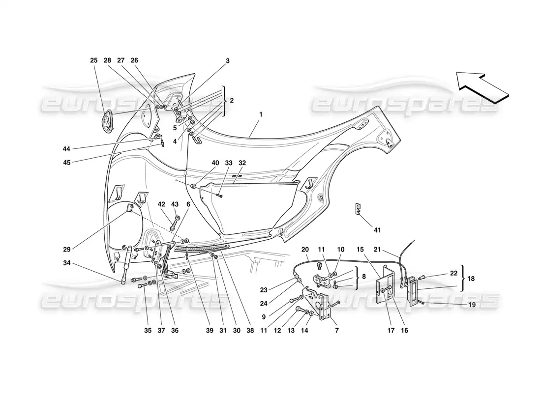 part diagram containing part number 63662710