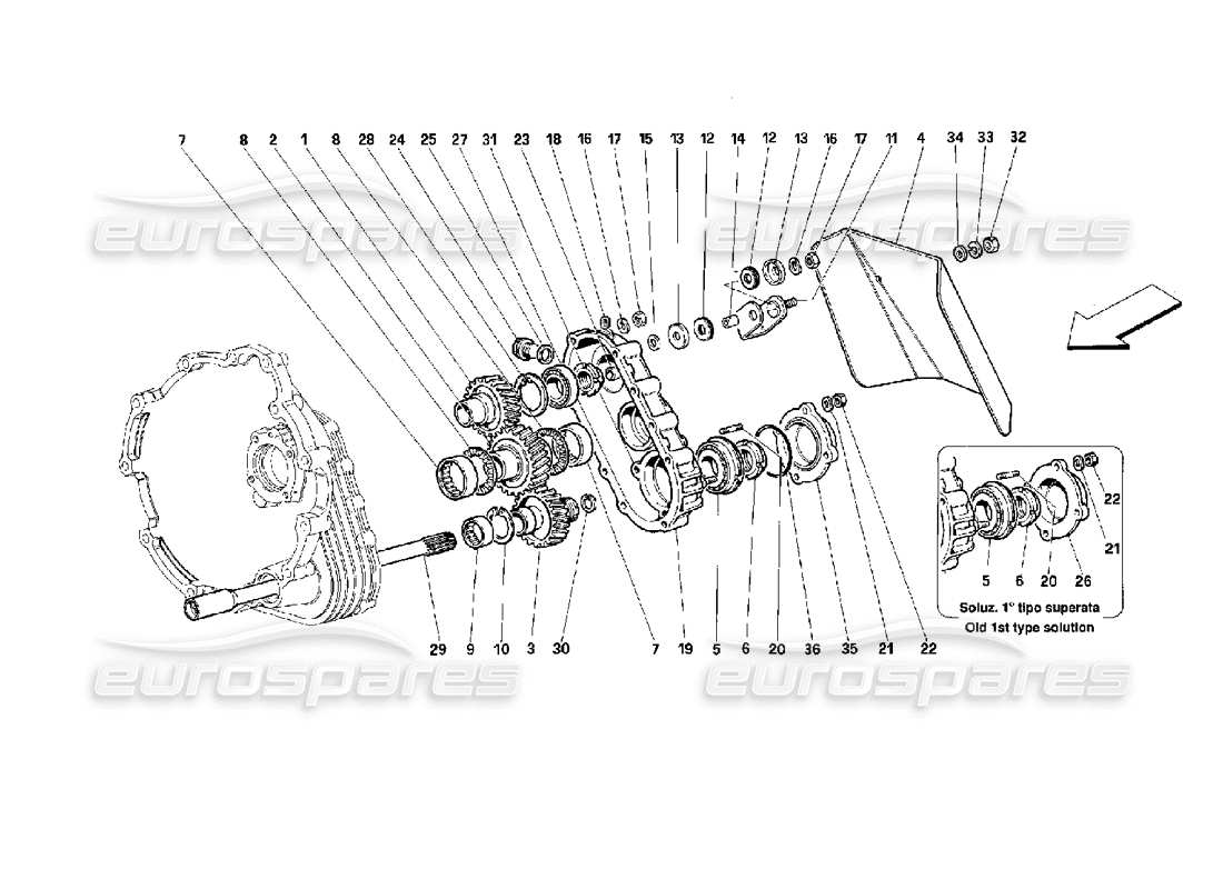 part diagram containing part number 151651