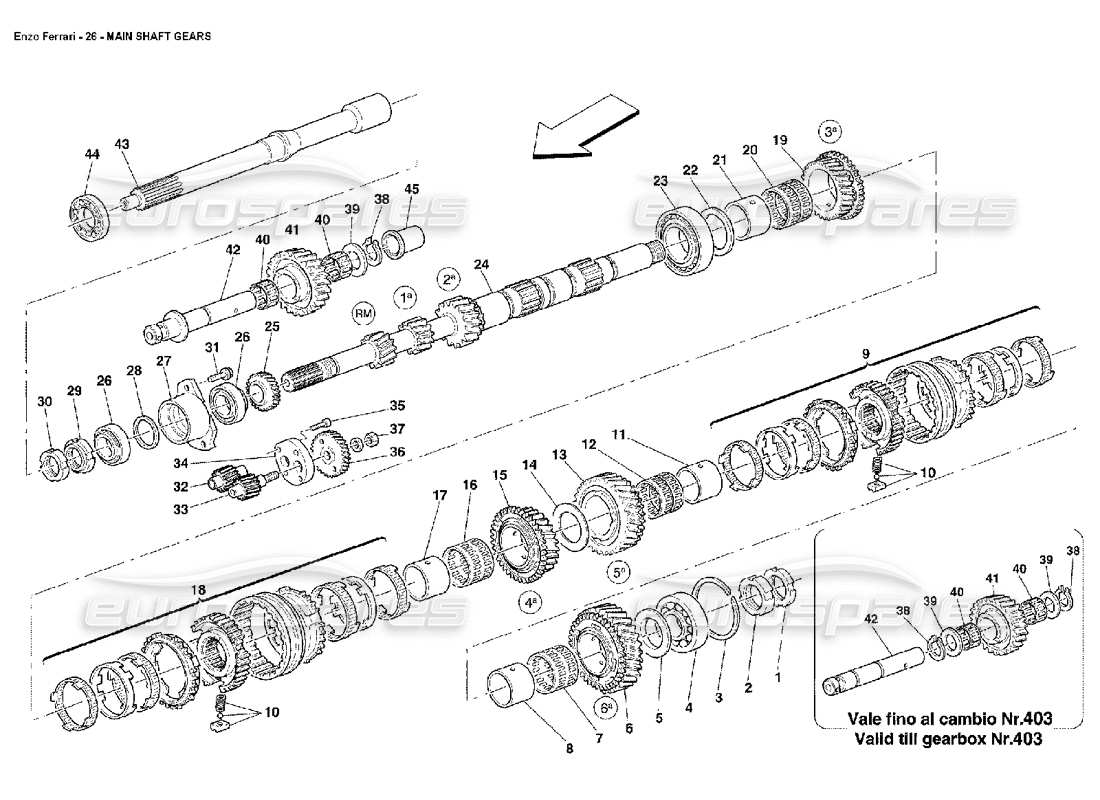 part diagram containing part number 190190