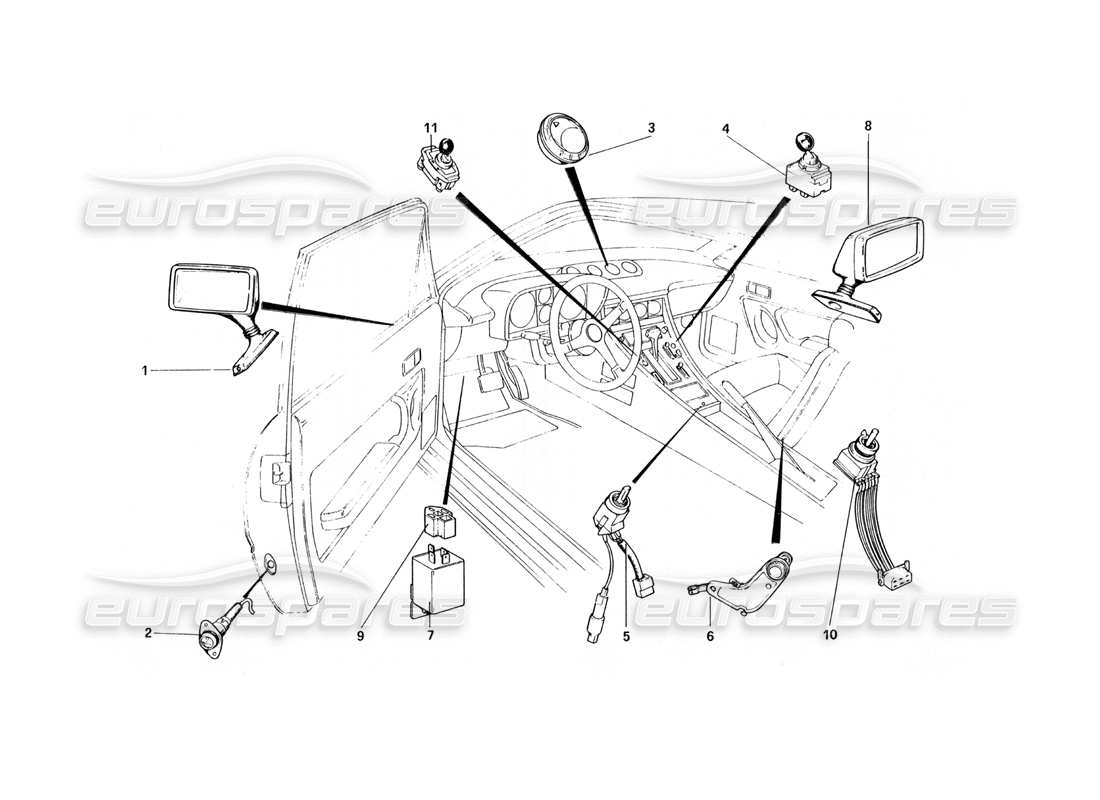 part diagram containing part number 258-44-360-00