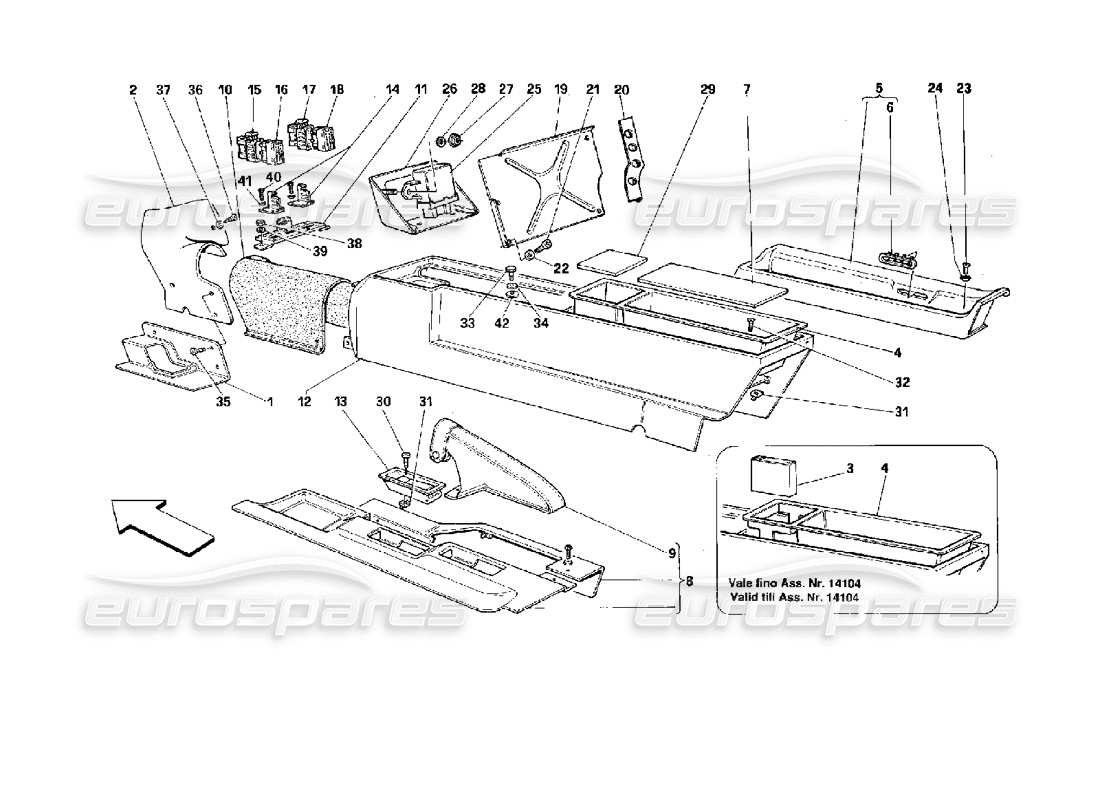 part diagram containing part number 63091804