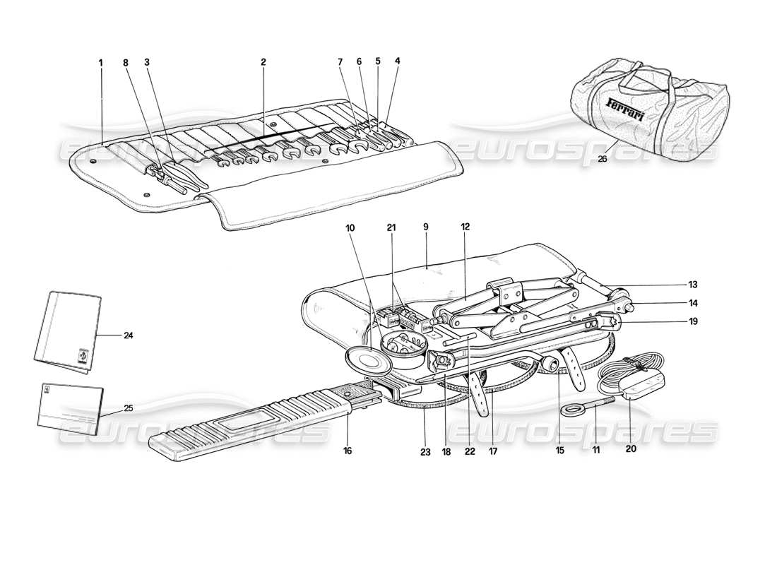 part diagram containing part number 129190