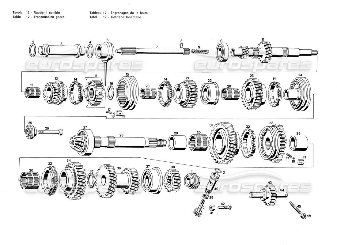 part diagram containing part number 122 tc 79307