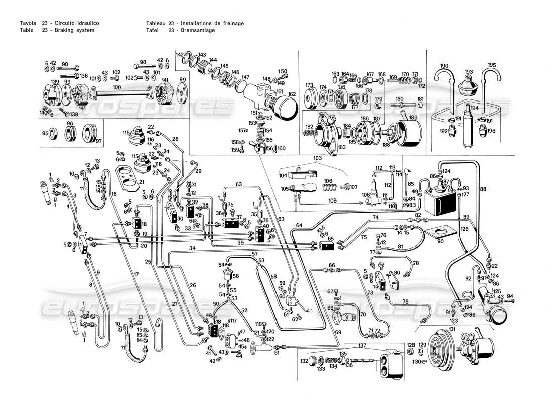 part diagram containing part number dst 68045