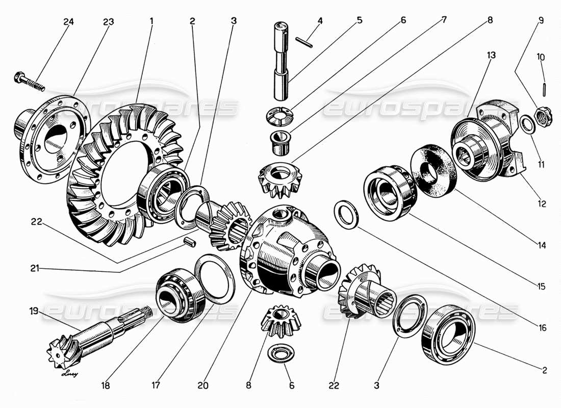 part diagram containing part number 94625