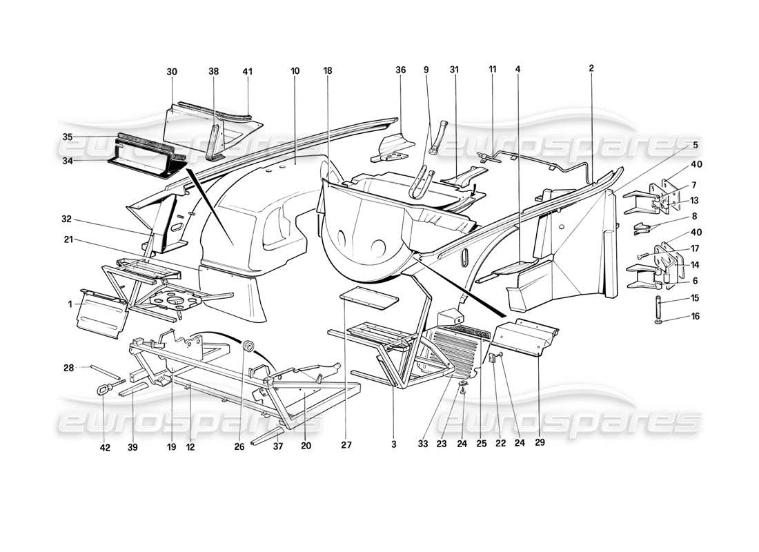 part diagram containing part number 60641500