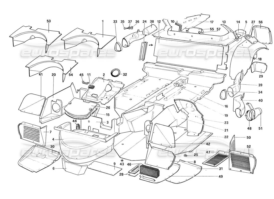 part diagram containing part number 60031101