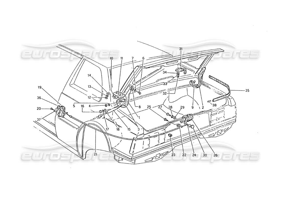 part diagram containing part number 314720008