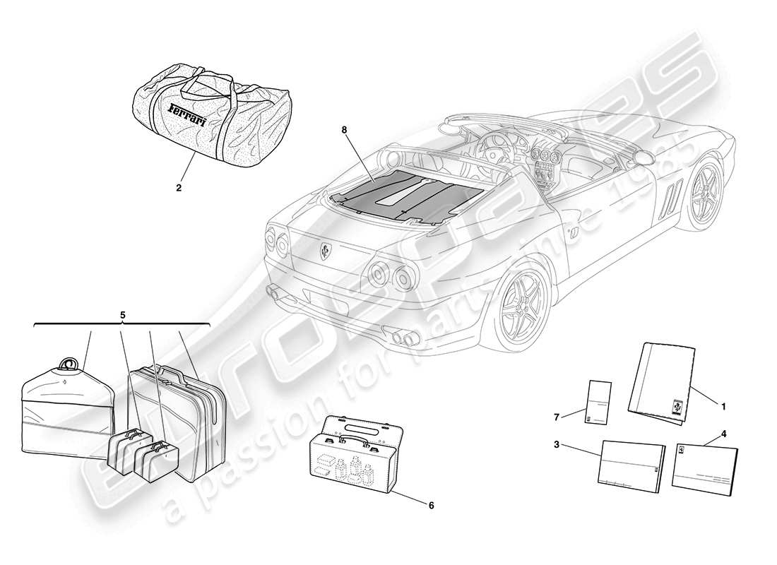 part diagram containing part number 68584500