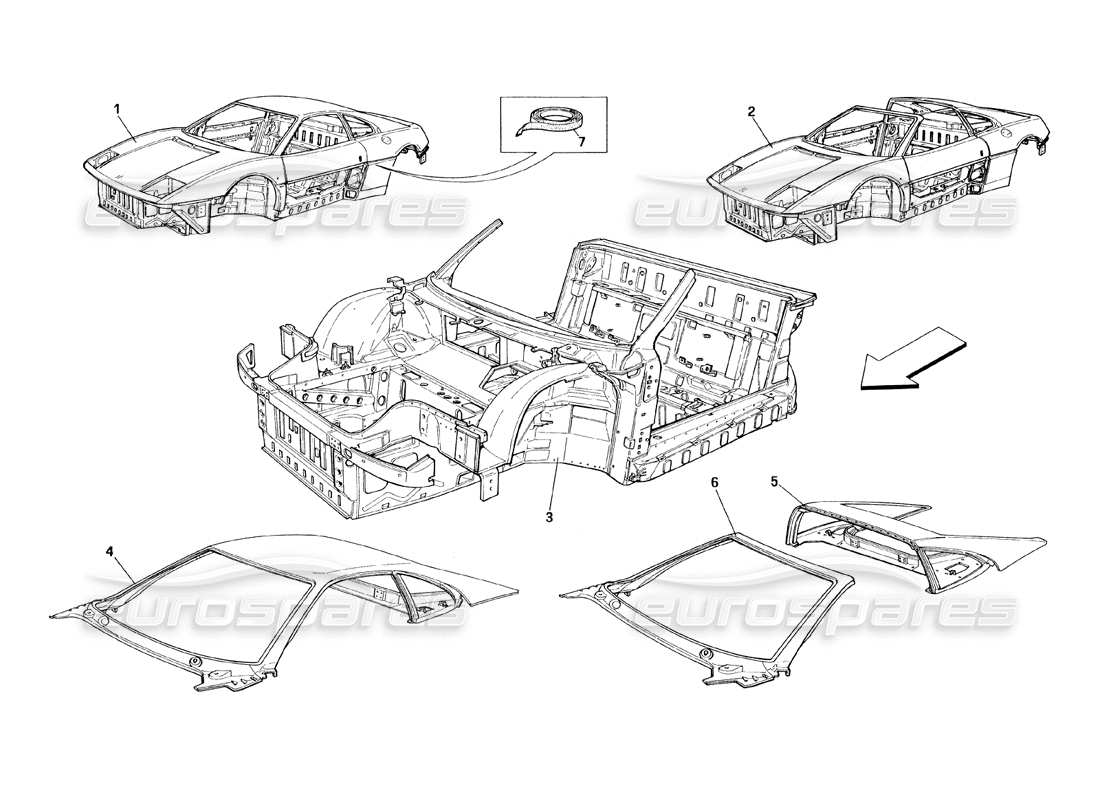 part diagram containing part number 63312800