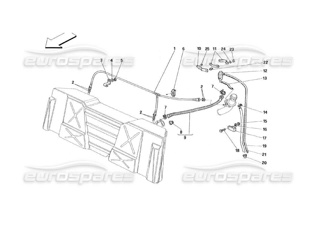 part diagram containing part number 141547