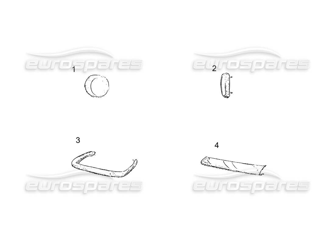 ferrari 250 gt (coachwork) rear bumper part diagram