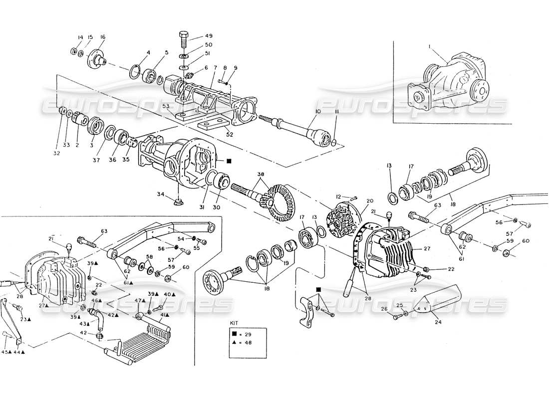 part diagram containing part number 43842