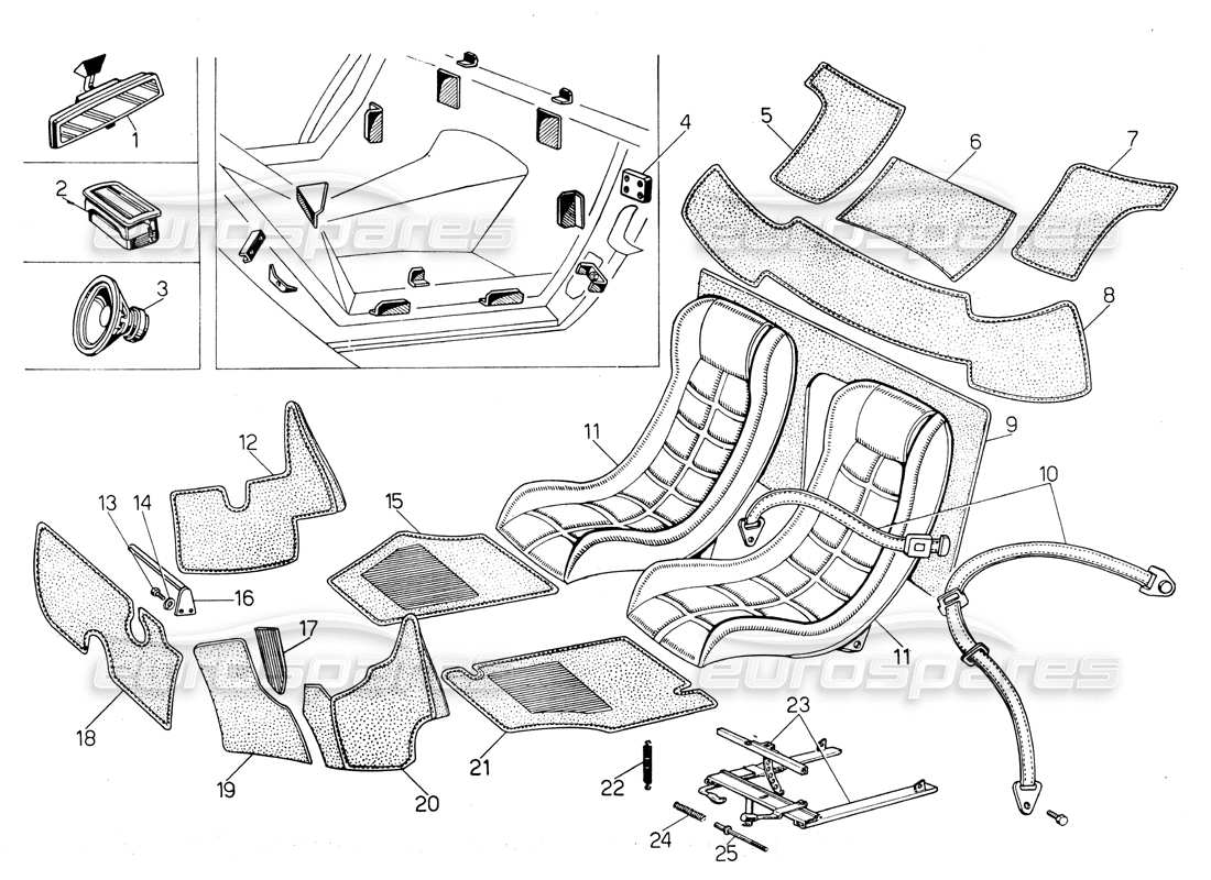 part diagram containing part number 007058026