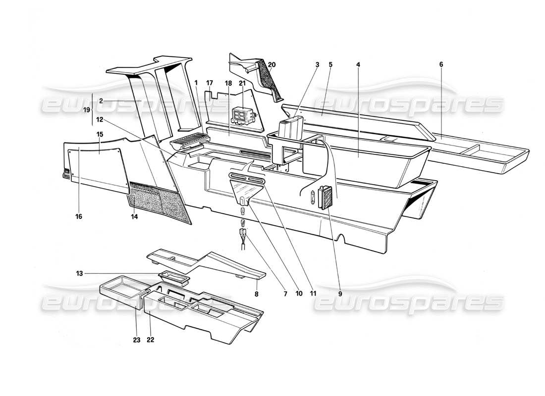 part diagram containing part number 129537