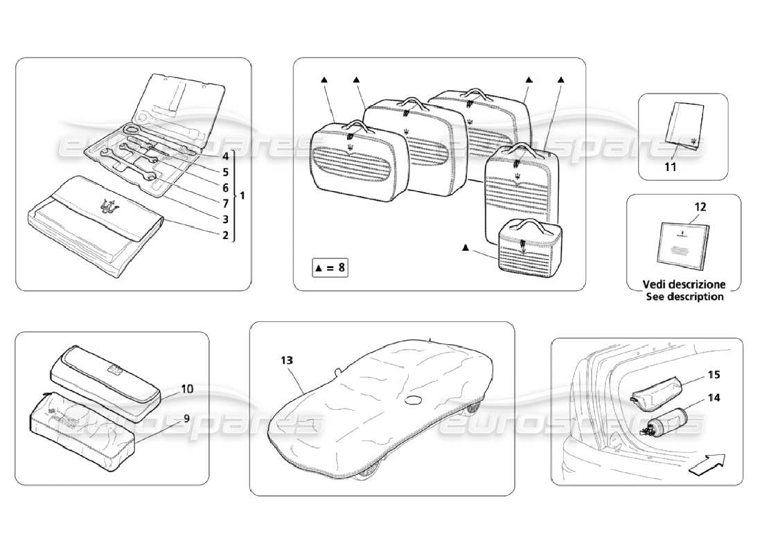 part diagram containing part number 69292000