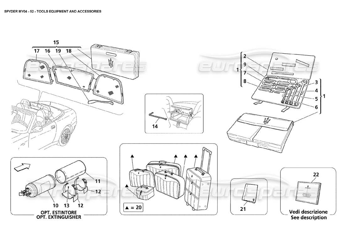part diagram containing part number 67818100