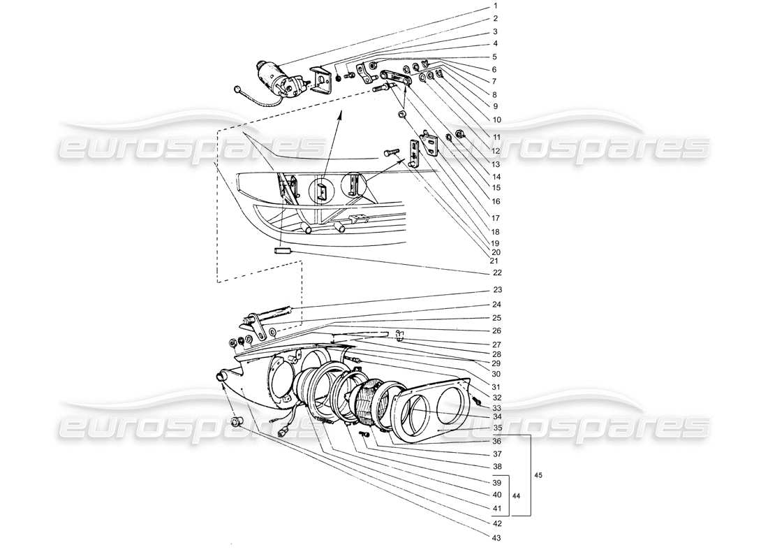 part diagram containing part number 03005167