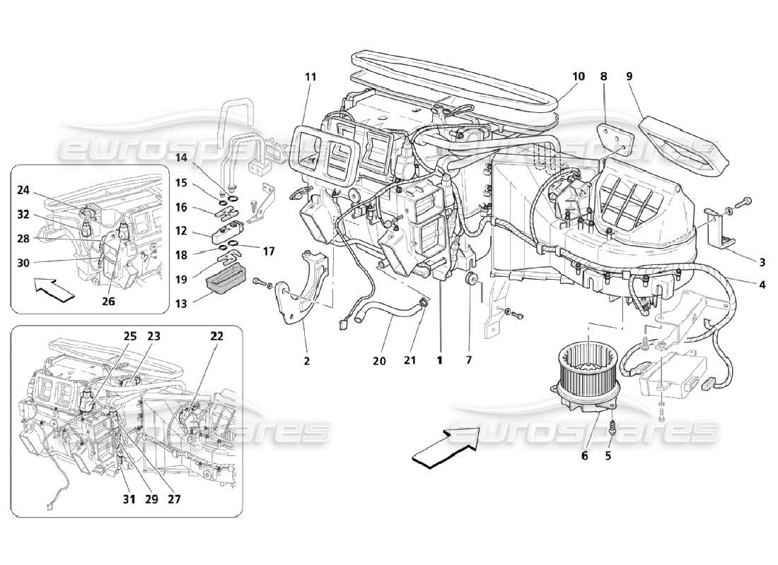 part diagram containing part number 69050700