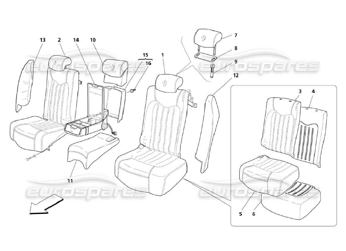 part diagram containing part number 980139397