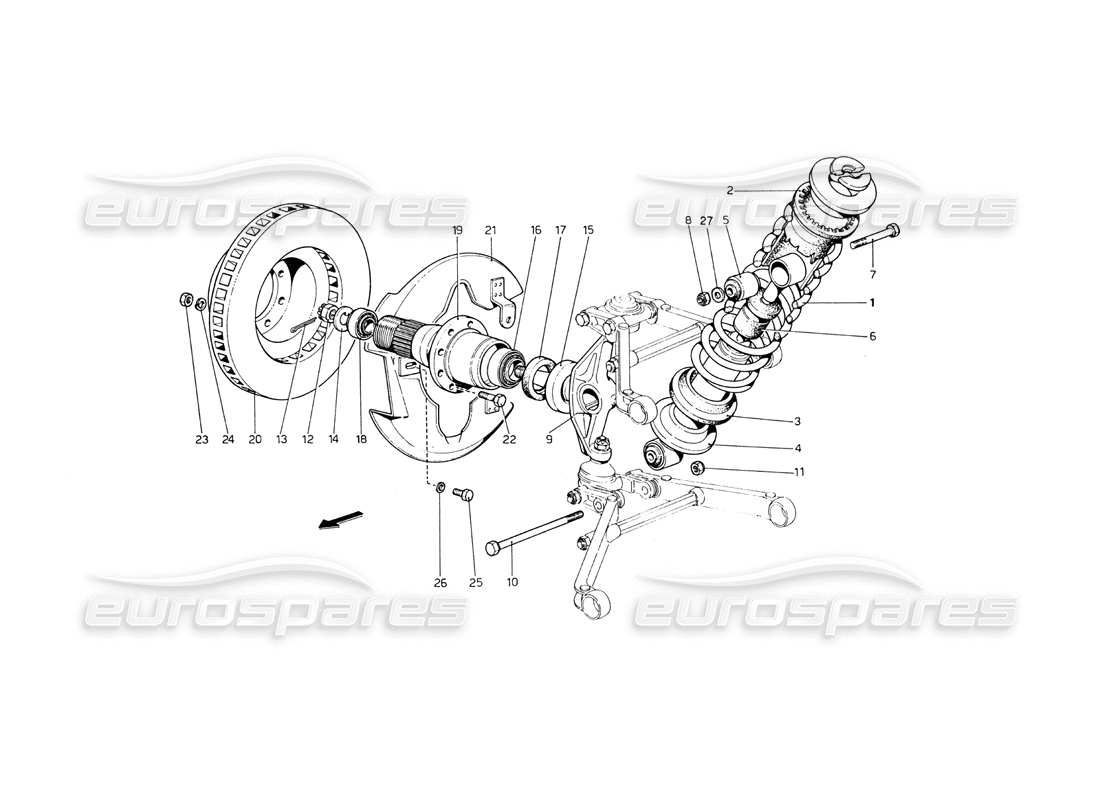 part diagram containing part number 104593