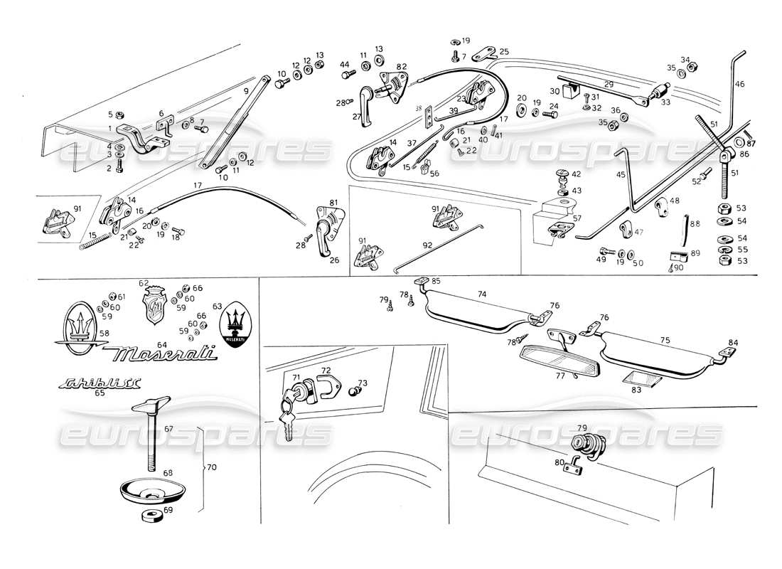 part diagram containing part number 115 bc 65023