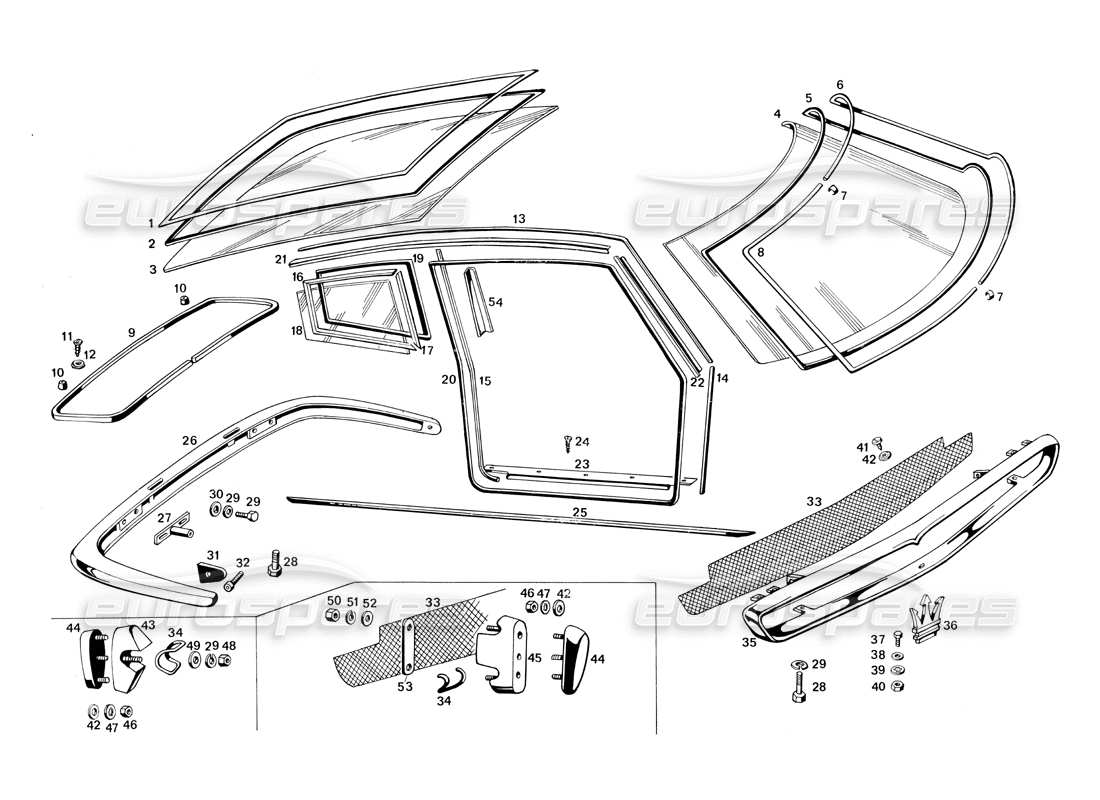 part diagram containing part number pcn 65589