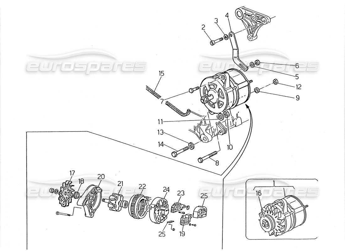 part diagram containing part number 313020416